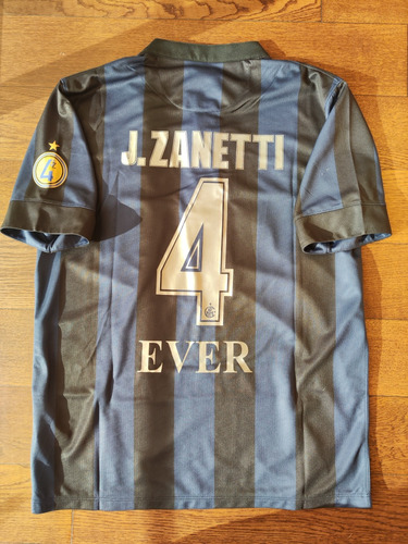 Jersey Inter De Milán Despedida Zanetti 2014 Original 