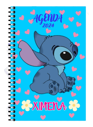 Agenda 2024 Stitch Personalizada