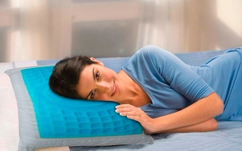 Almohada Ortopédica Memory Pillow Con Gel Adiós Al Stress