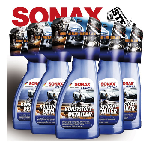 Sonax | Plastic Detailer | Acondiciona Plasticos Int & Ext 