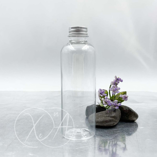 Envases Plasticos Botella 100 Ml Con Tapa Metalica X 50