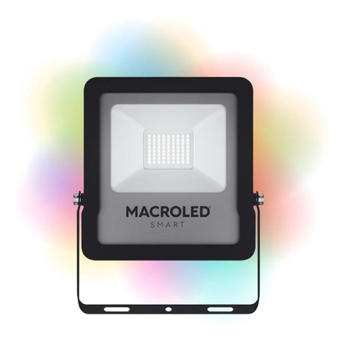 Reflector Led Smart Rgb+w Apps Alexa Google Siri Ip65 20w 