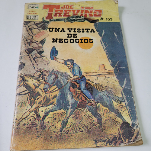 Revista Historieta,joe Treviño,numero 103,caballito 