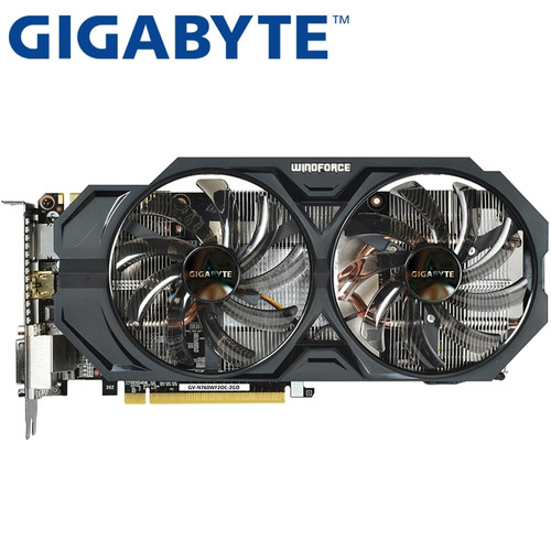 Placa De Vídeo Gigabyte Vídeo Tarjeta Original Gtx 760 2gb G