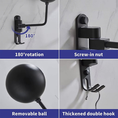 Soporte Para Casco De Motocicleta De Pared Multiusos
