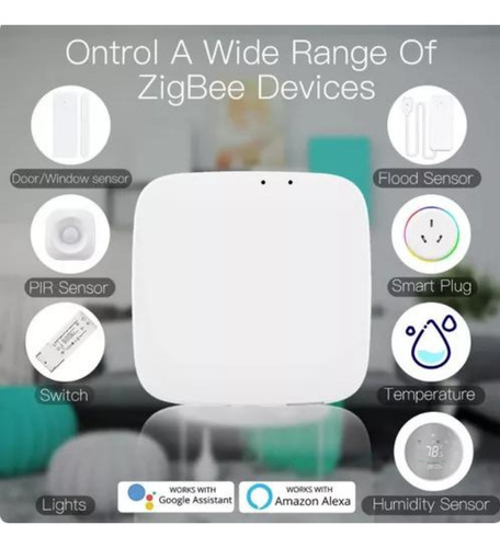 Hub Tuya Zigbee Smart Gateway Alexa Google Casa Inteligente