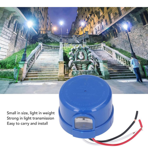 Fotocelda Control De Luminaria Con Base 220v 10a