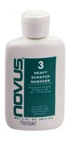 Novus 3 Pulidor De Plasticos Y Acrilicos 2oz/60 Ml