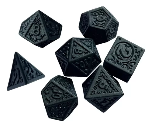 FOYTOKI 7 Peças Dados Luminosos Dragões Rpg Dados Multifacetado