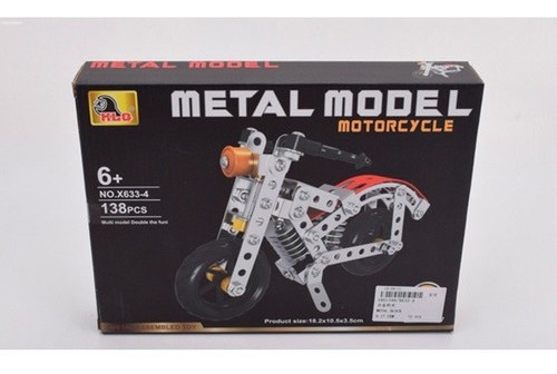 Arma Tu Vehículo De Metal 138 Pcs 1901348 E.normal