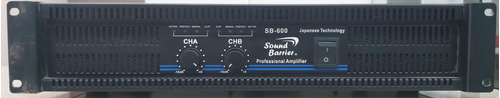Potencia Sound Barrier Sb-600 Excelente Estado Como Nueva