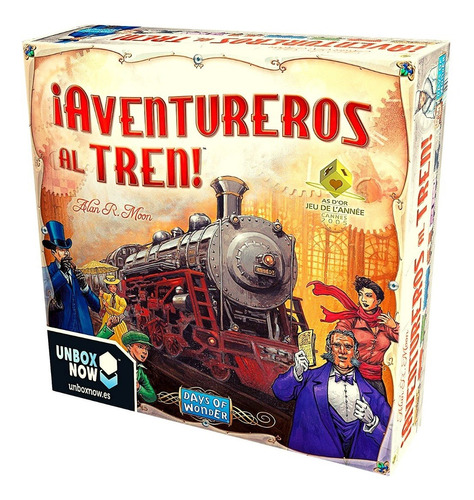 Aventureros Al Tren Juego De Mesa Estrategia Trenes Español