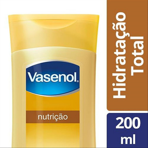  Loção Desodorante Hidratação Total Nutrição Aveia Pura Vasenol Frasco 200ml