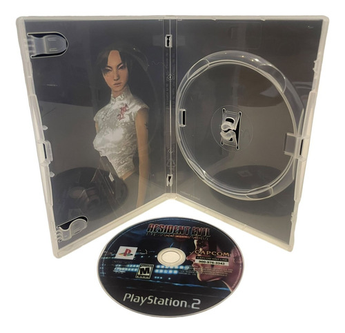 Resident Evil Dead Aim Play 2 Com Capa E Pôster Ps2