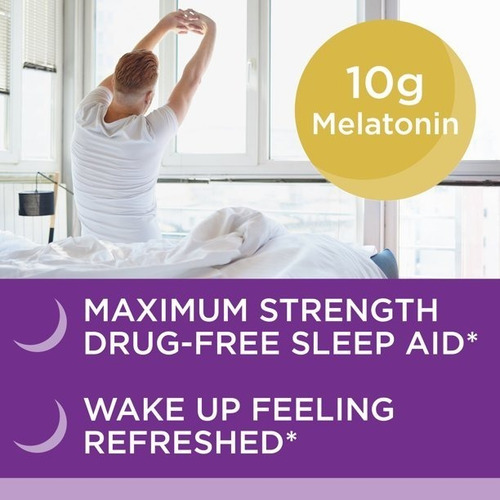 Melatonina Sleep 3 Tri Capa Acción Prolongada | 30 Tabletas