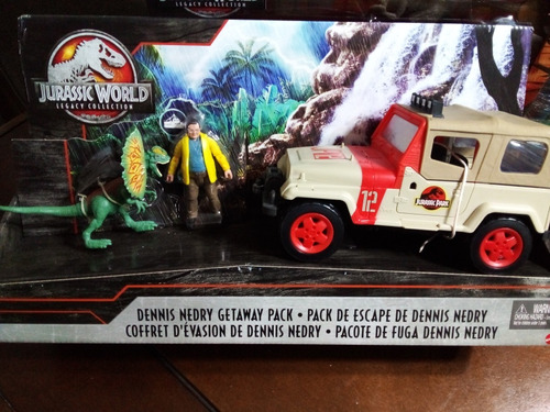 Jurassic World Legacy Collection- Set De Escape Denis Nedry