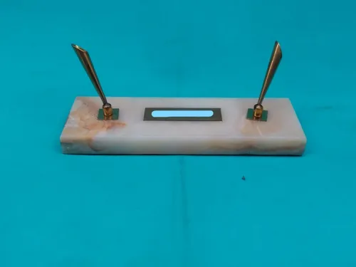 comprar Meonli:  Porta Pluma Lapicero De Marmol Pesado Lpf Ectr5s