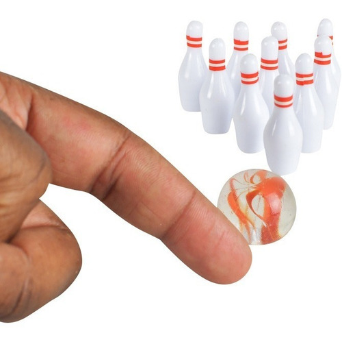 Imagen 2 de 10 de Mini Bowling Juego De Dedos Finger Juego De Mesa