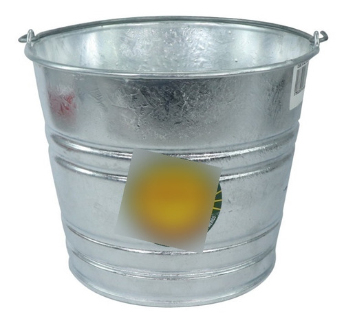 Cubeta Galvanizada Con Asa No.10 De 7.54lts 16900110 Color Galvanizado
