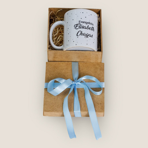 Convite Casamento Pastor Caneca Personalizada Com Caixa Mdf