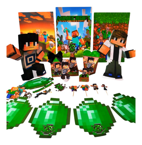 Arquivo De Corte Festa Minecraft