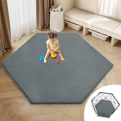 Alfombrilla De Espuma Viscoelástica Para Parque Infantil Hex