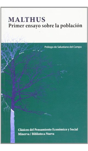 Libro Primer Ensayo Sobre Poblacion  De Malthus Thomas Robe