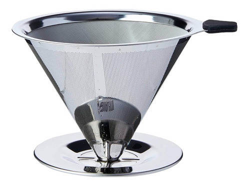Coador Inox Café Filtro 103 Reutilizável Sem Papel Premium