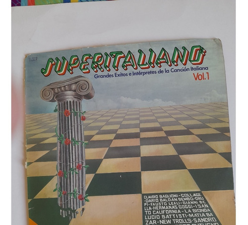 Vinilo Super Italiano Vol1 - Varios Interpretes - Joya 1980