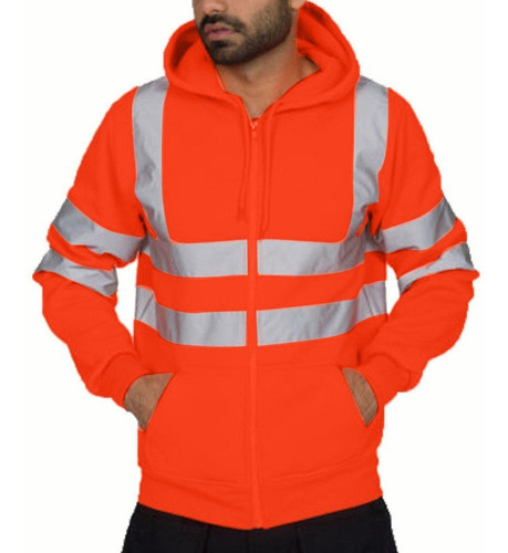 B Sudadera Para Hombre Road Work Ab01 Jersey De Alta Visibil