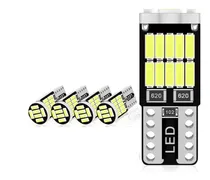Comprar 4 Unidades Bombillos Led T10 W5w 26 Led Smd 12v 4014 Chip