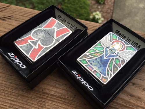 Imagen 6 de 6 de Encendedor Zippo 28952 Original Modelo 2017 + Combo