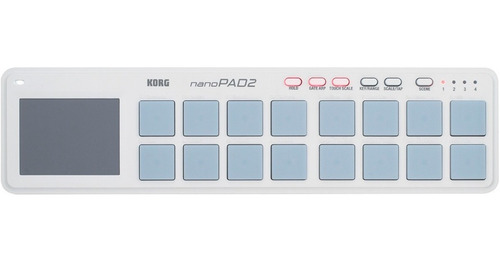 Korg Nanopad 2 Controlador Midi Usb De 16 Pads + Touchpad