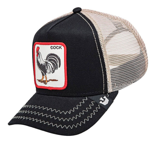 Gorra Goorin Baseball The Cock Ngo/bge Moda Unisex