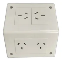 Comprar Periscopio Cambre Piso\u002Fpared 3 Tomas 10 Amp Y 1 De 20 Amp
