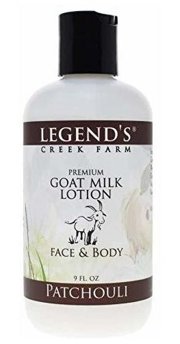 Legend's Creek Farm, Loción De Leche De Cabra Premium, Para