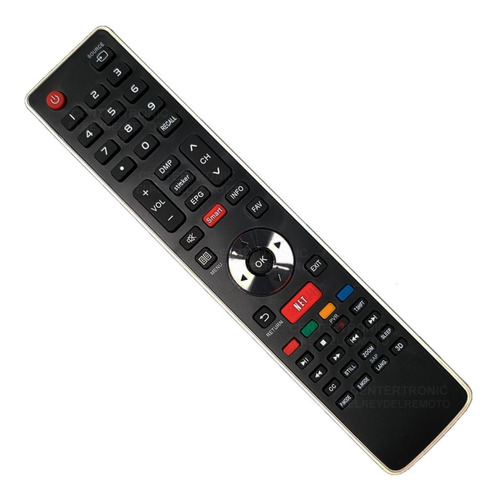 Control Remoto Lce42if14 Lce42if14m Lt42da950 42ld870fi Pld4234fi Para Sanyo Jvc Philco Noblex Led Smart Tv Netflix 