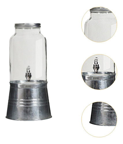 Recipiente De Vidrio Para Cocinar, Hervidor De Agua, Cubo