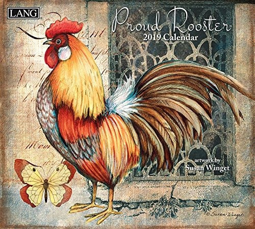 Proud Rooster 2019 Calendar Includes Free Wallpaper Download