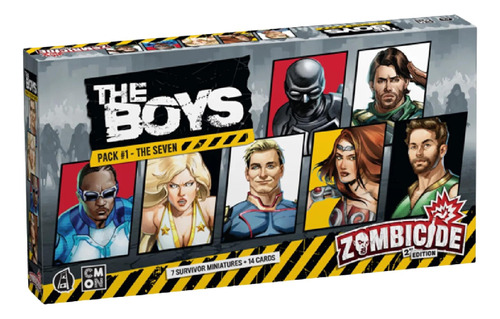 Zombicide The Boys Pack #1 - The Seven