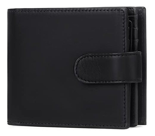 Goiacii Hombres Wallet Gran Capacidad Genuine Cuero 4mkwn