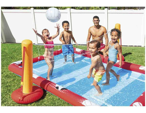 Alberca Inflable Infantil Juegos Deporte Futbol 57147 Intex