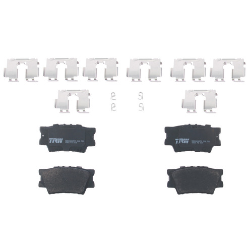 Balatas Ceramicas Traseras Camry L4 2.4l De 2007 A 2009 Trw