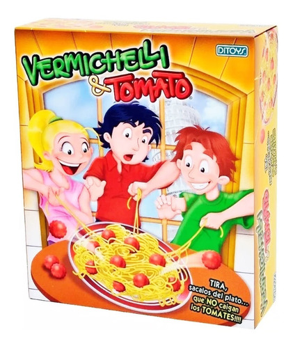 Vermichelli & Tomato Juego De Mesa Familiar Fideos Orig Edu 