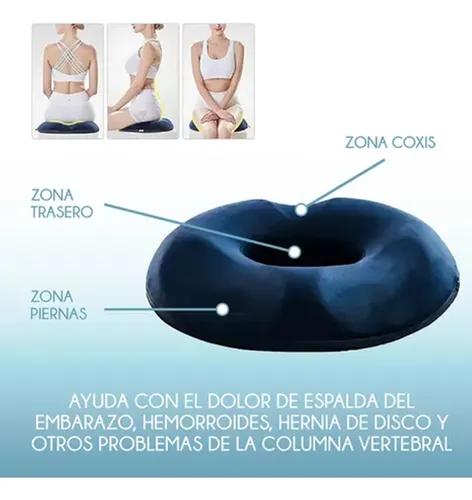 Cojín Antiescaras Picarón Ortopédico Asiento Memoria