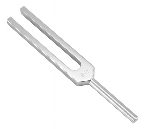 Afinador Tuning Fork De 528 Hz Con Mazo Para Curar El Chakra