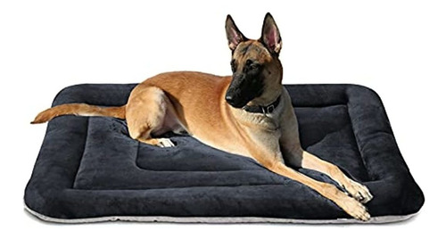 Cama Grande Para Perros De 106cm Colchón