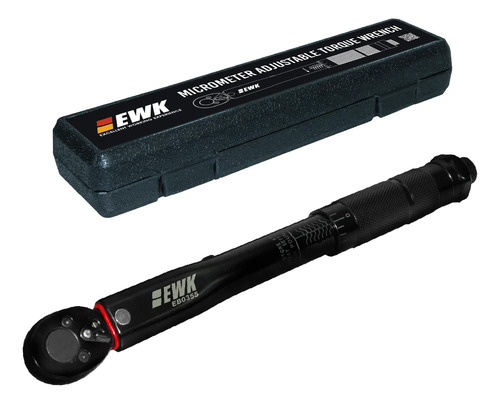 Ewk Llave Dinamometrica De Clic De 3/8 Pulgadas 10-80 Ft-lbs