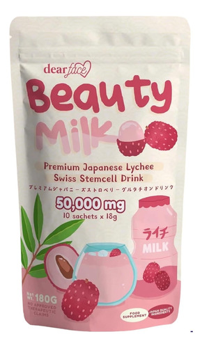 Bebida De Leche De Belleza Premium Lychee Suizo Japoné...