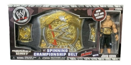 WWE  Spinner Championship Jakks Belt for WWE Wrestling Figures 